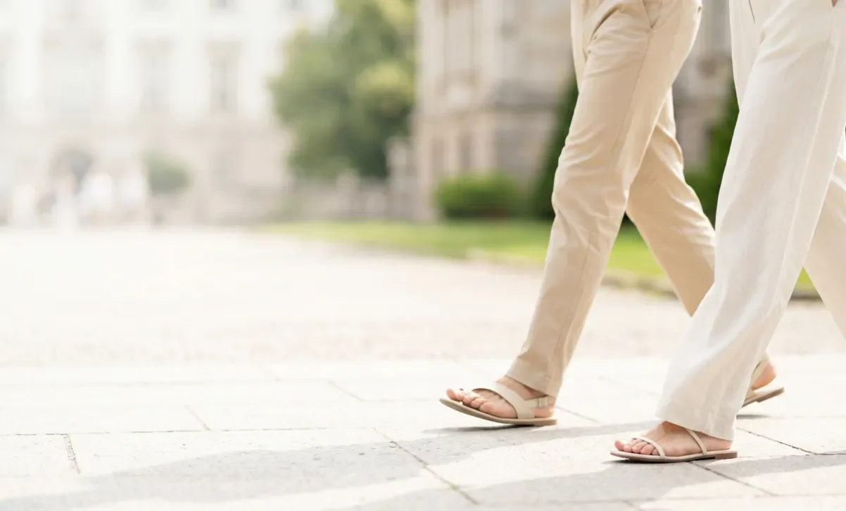Varicose and spider veins on legs being evaluated, vein care in Newnan, GA