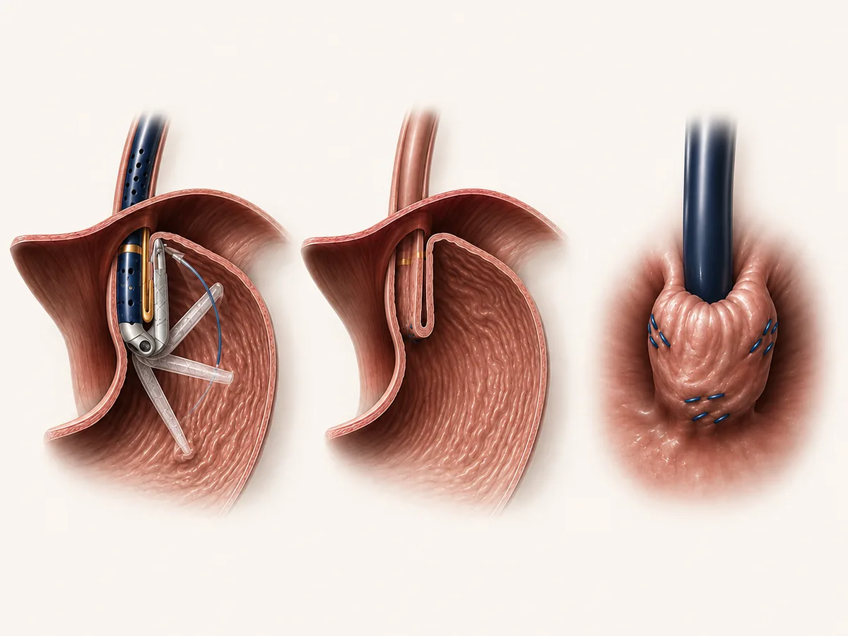 Incisionless TIF procedure for reflux