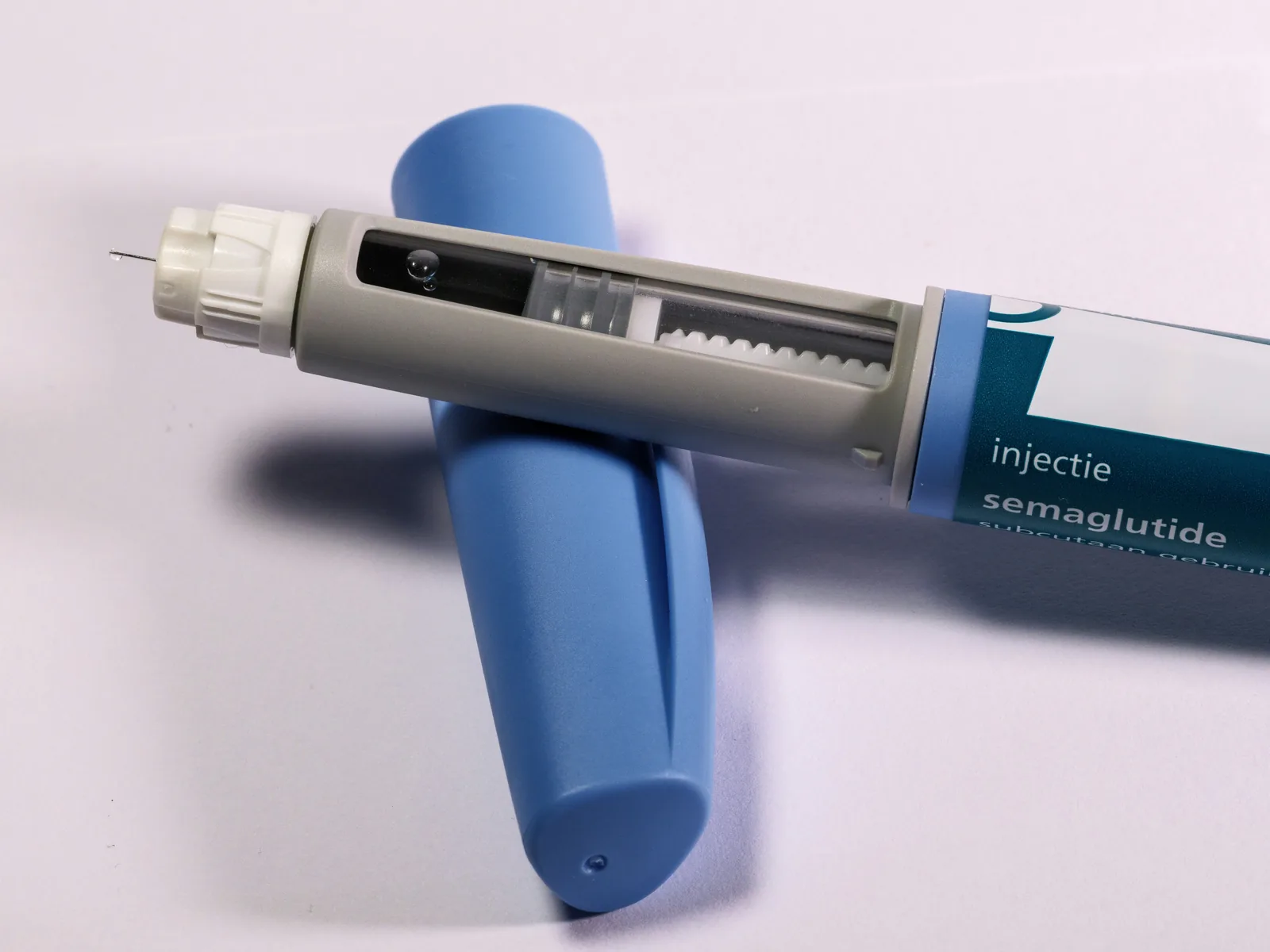 A branded semaglutide injection pen